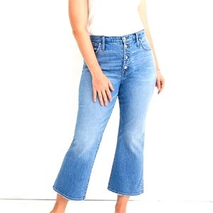 Madewell Cali Demi-Boot Button Fly